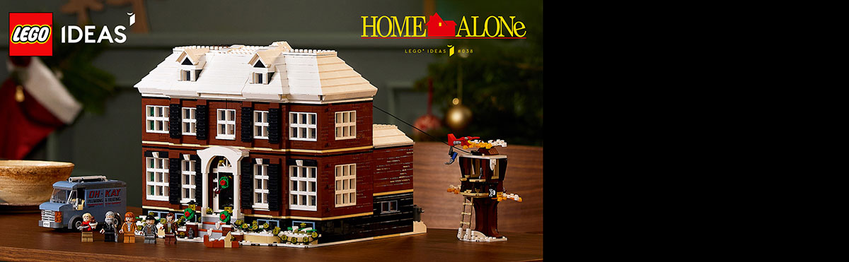LEGO® Ideas: Sam doma Samo doma (21330)