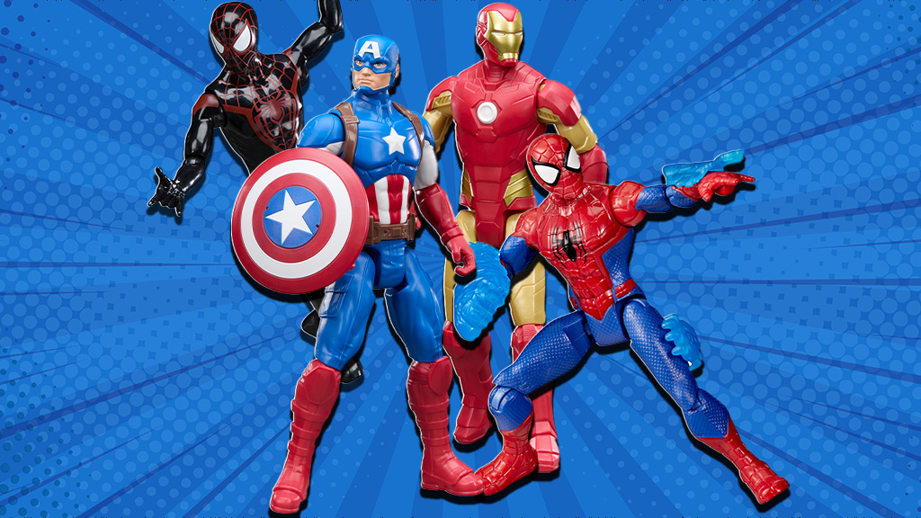 Otroci so lahko junaki z novimi akcijskimi figuricami Hasbro Avengers