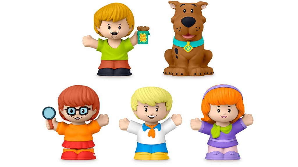 Ta Fisher-Price Scooby-Doo Little People zbirateljski set je super kul
