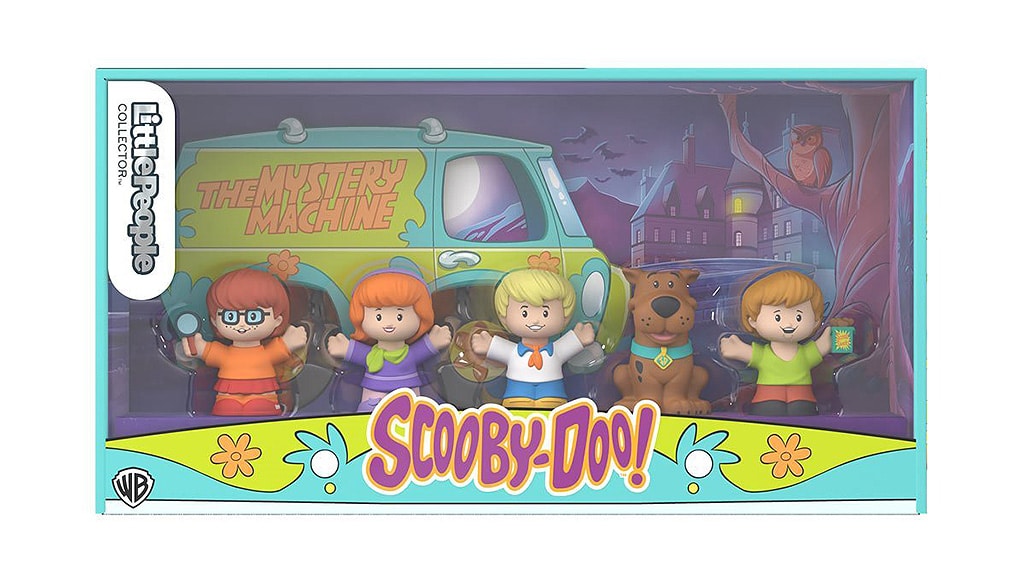 Ta Fisher-Price Scooby-Doo Little People zbirateljski set je super kul