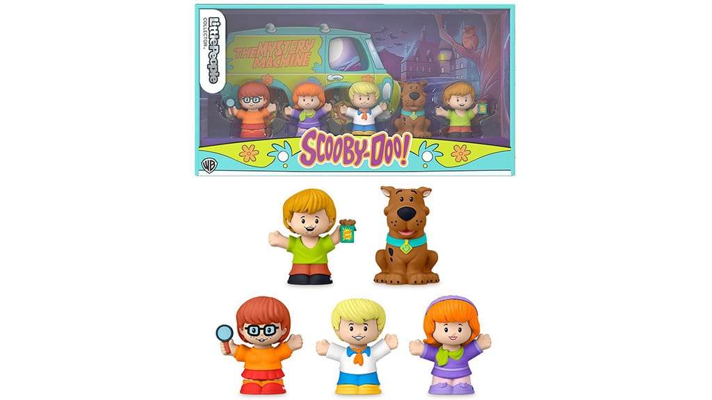 Ta Fisher-Price Scooby-Doo Little People zbirateljski set je super kul