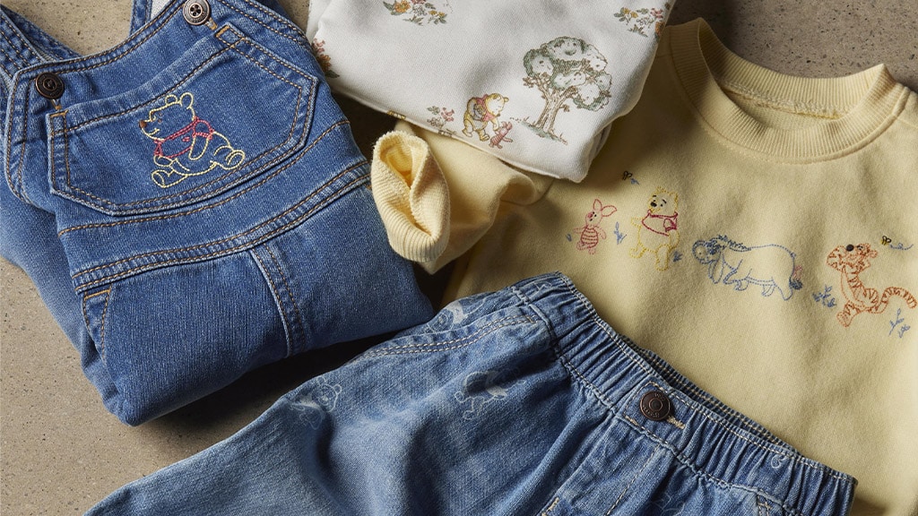 OshKosh B’Gosh nove Disney otroške obleke so slajše od medu.
