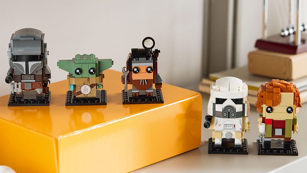 Otroci bodo navdušeni nad novimi Star Wars Mandalorian in Grogu igračami