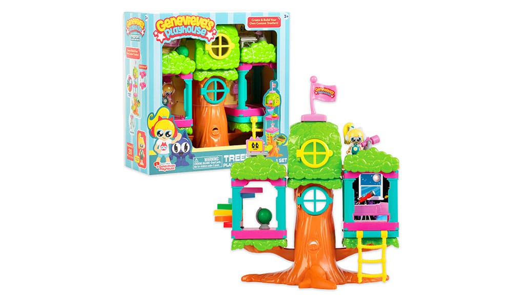 Te igrače in plišaste figure, navdihnjene s Genevieve’s Playhouse, združujejo učenje in smeh