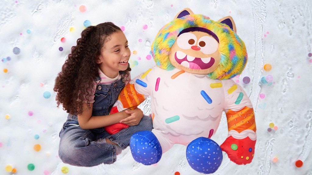 Spin Master Gabi hiša za punčke: Jumbo Cookie Bobby plišasta figura