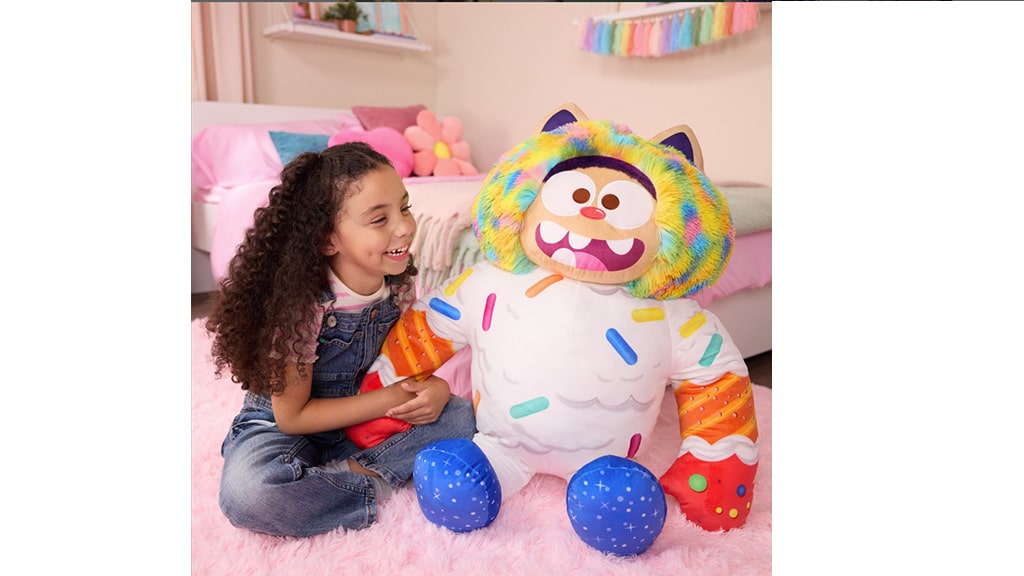 Spin Master Gabi hiša za punčke: Jumbo Cookie Bobby plišasta figura