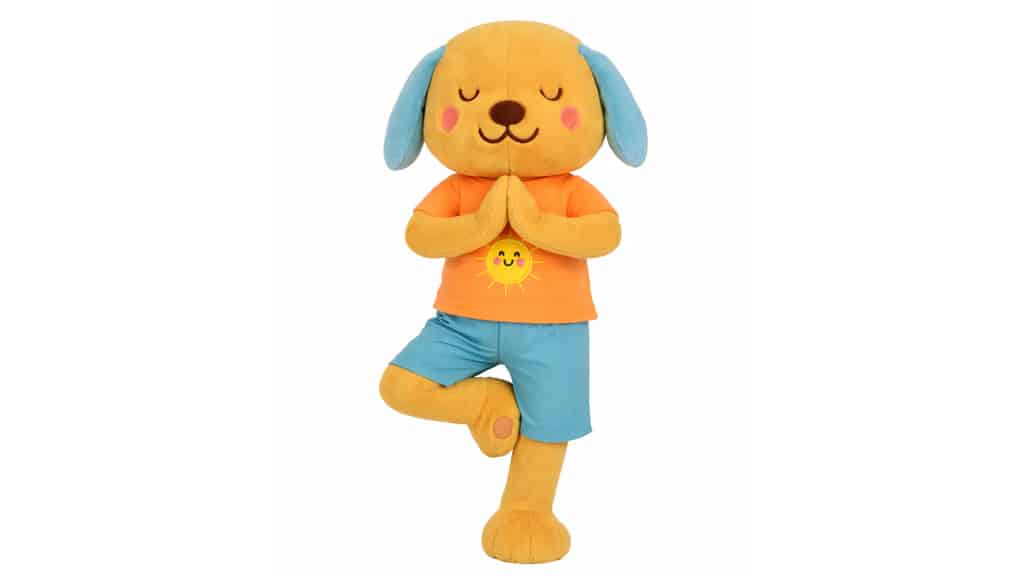 Yogapalooza Puppypalooza plišasti kužek