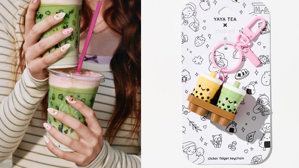 Claire’s in Yaya Tea sta ustvarila kolekcijo, navdihnjeno z bobo