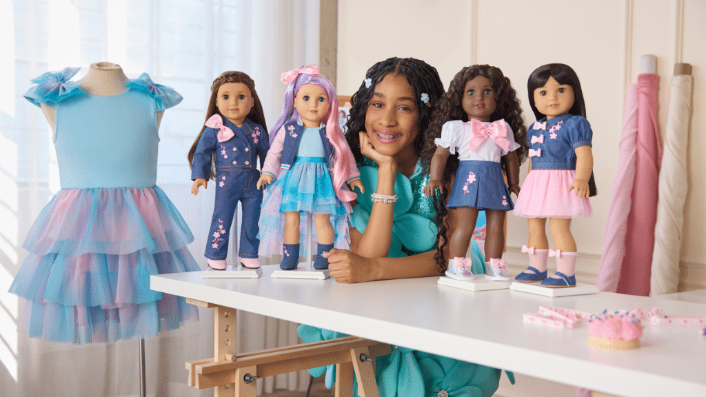 American Girl punčke bodo zahvaljujoč oblačilom Brooke Sumpter stilne