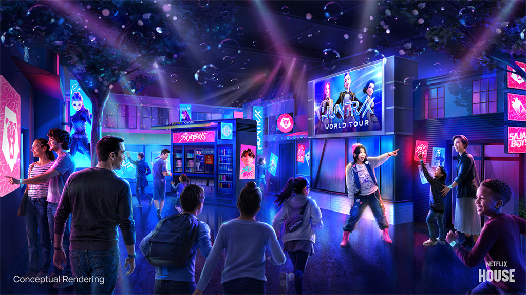 Hiša Netflix se preobraža v zlato z interaktivnim K-Pop Demonovim lovcem