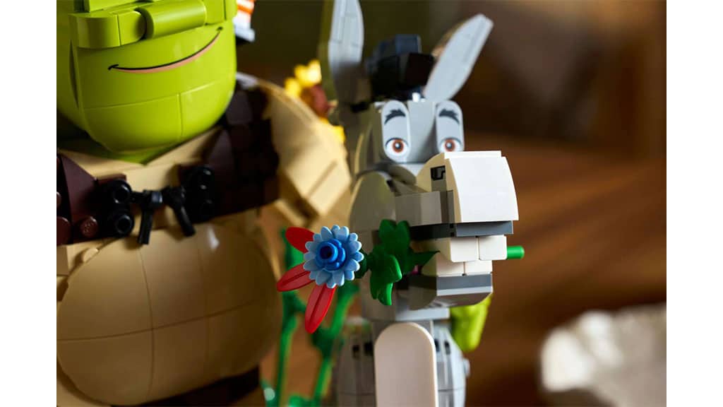 LEGO Ideas Shrek, Donkey in Puss in Boots komplet