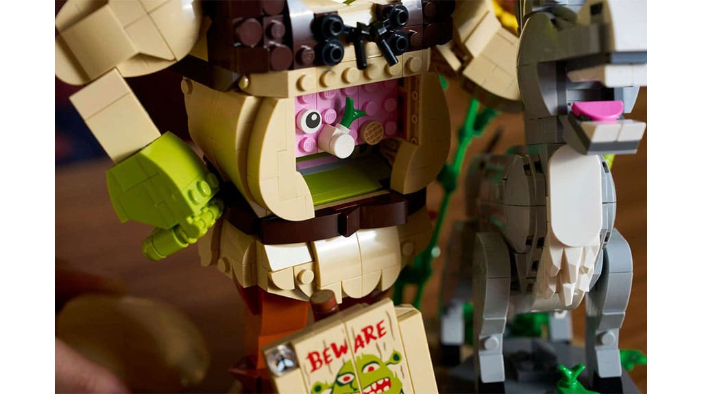 LEGO Ideas Shrek, Donkey in Puss in Boots komplet