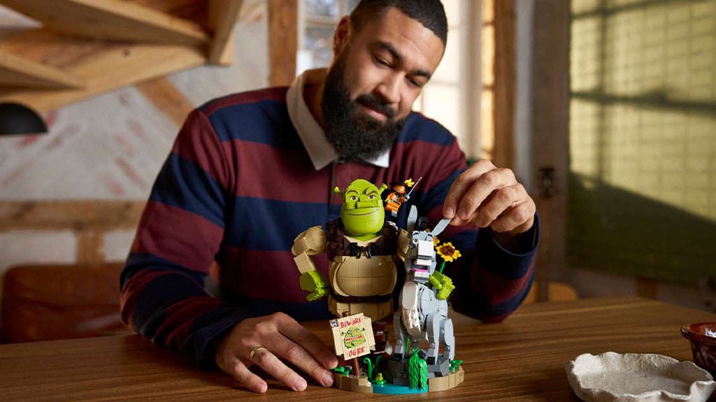 LEGO Ideas Shrek, Donkey in Puss in Boots komplet