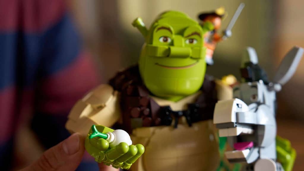 LEGO Ideas Shrek, Donkey in Puss in Boots komplet