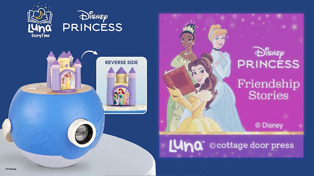 Doživi čarobnost Disneyjevih princesk z novo figurico Luna pripovedovalca!