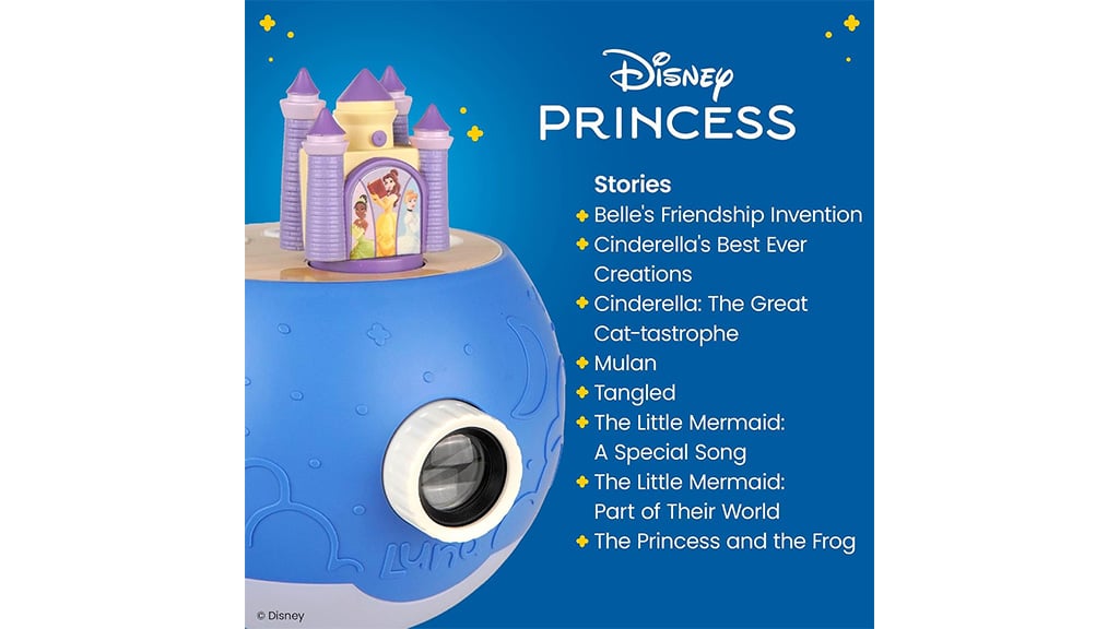 Doživi čarobnost Disneyjevih princesk z novo figurico Luna pripovedovalca!