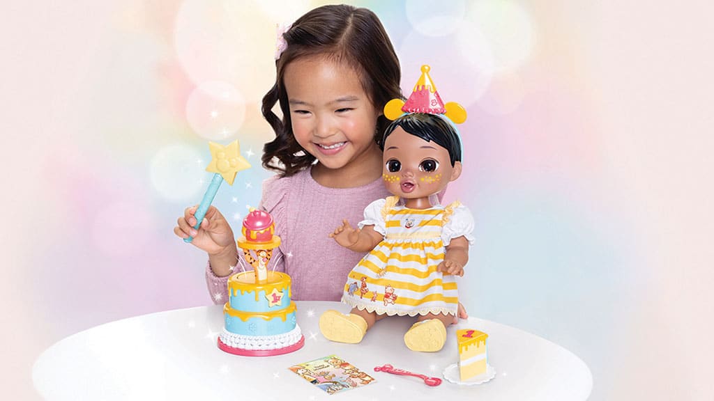 JAKKS Pacific Disney Darlings Čarobna presenečenja za rojstni dan Medvedek Pu