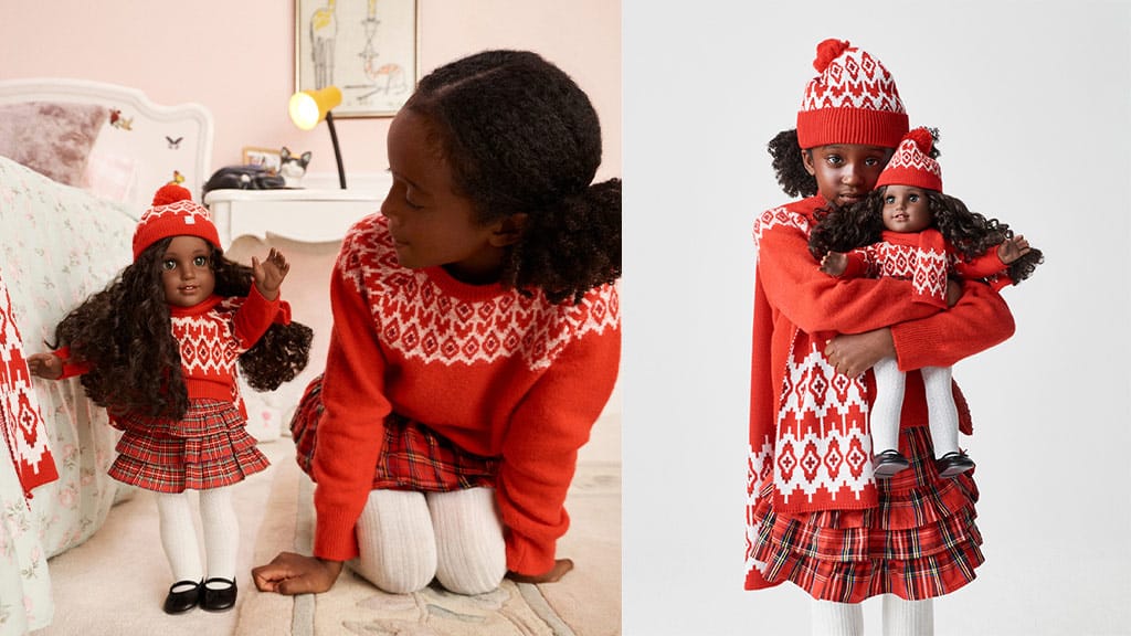 Ta kolekcija J.Crew x American Girl naredi usklajevanje oblačil brezčasno