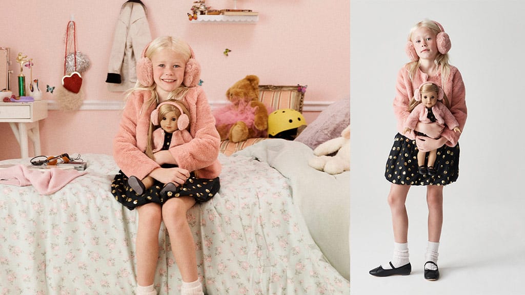 Ta kolekcija J.Crew x American Girl naredi usklajevanje oblačil brezčasno