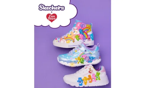 Vstopi v poletni slog z novo kolekcijo Skechers Care Bears