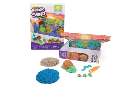 Reši ocean z zrnom peska s kolekcijo Spin Master Kinetic Sand Project Planet