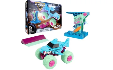 Zgradi svoj družinski najljubši Monster Jam tovornjak z novo BLDR linijo izdelkov Jazwares!