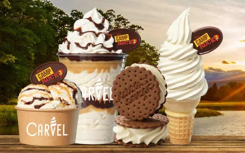 Carvel ponuja nove poletne dobrote ob priložnosti Rocktábor 3