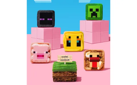 Družine bodo oboževale nove Minecraft piškote Crumbl