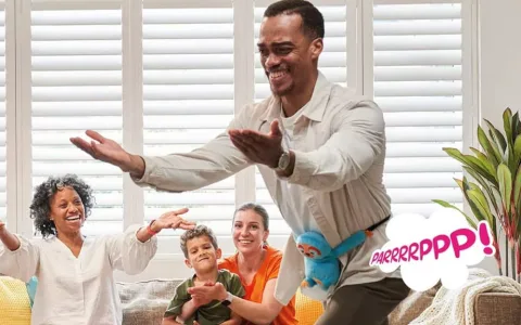 Družabna igra Golden Bear Toys Puki Yoga