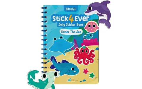 Dinomini Publishing - Stick4Ever gelaste nalepkaste knjige