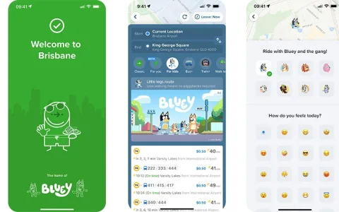 Potujte z Blueyjem v resničnem življenju z novo funkcijo Citymapper za otroke
