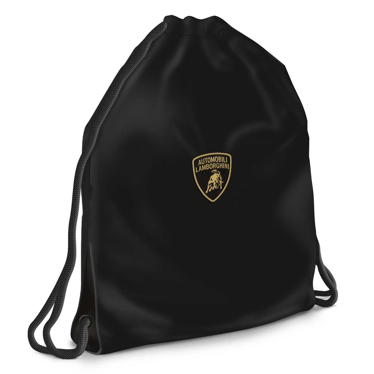 Ars Una: vrečka za telovadbo za najstnike z logotipom Lamborghini, športna torba 37,5×46 cm