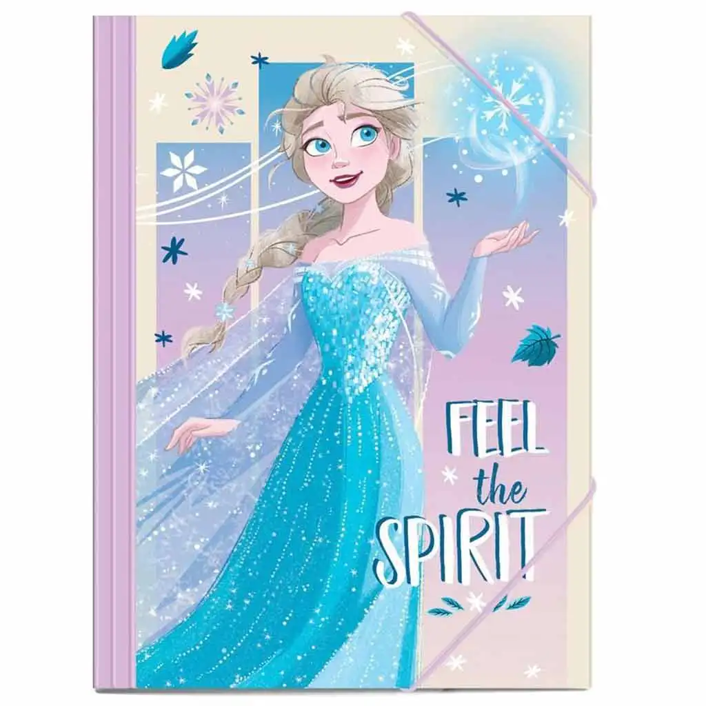 Luna: Elastična mapa Ledeno kraljestvo za liste A/4 25x35cm