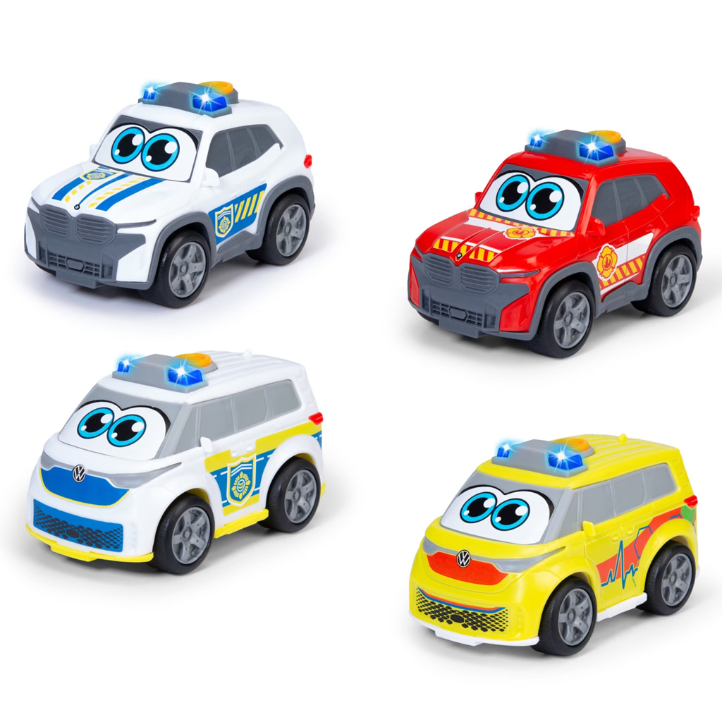 ABC Ekipa za nujno pomoč avto s svetlobo in zvokom, več vrst, 1 kos - Dickie Toys slika 2