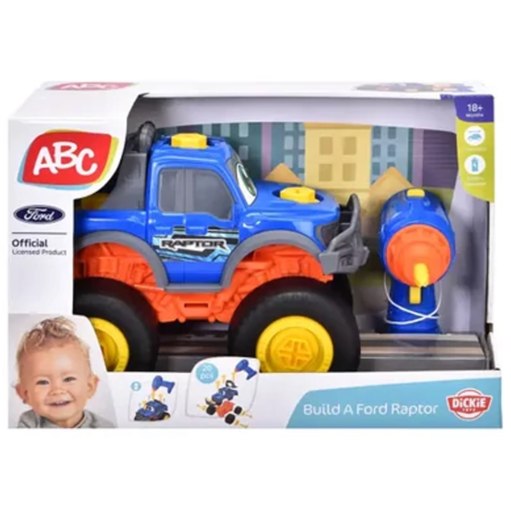 ABC Ford F150 Raptor sestavljiv terenski avto s izvijačem - Dickie Toys slika 1