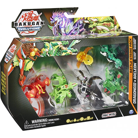 Bakugan Evolutions Platinum Series 1 db-os - Colossus - Gyerekajándék
