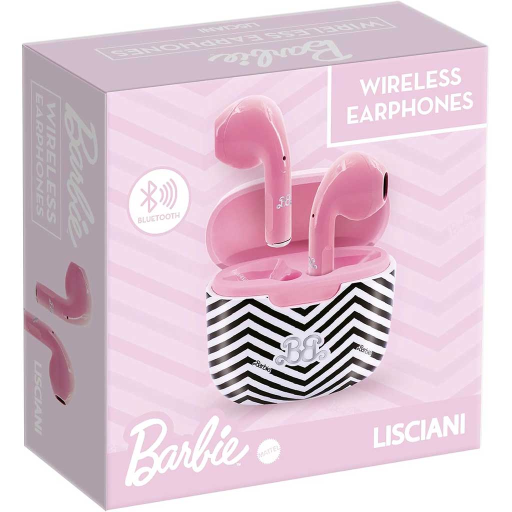 Barbie Brezžične Bluetooth roza slušalke - Lisciani slika 1