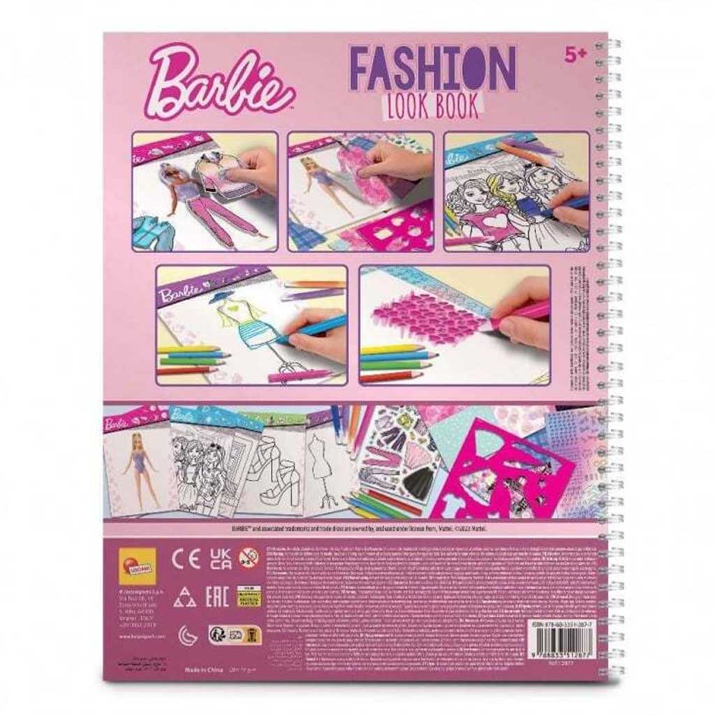 Barbie Modni oblikovalec skicirnik - Lisciani slika 2