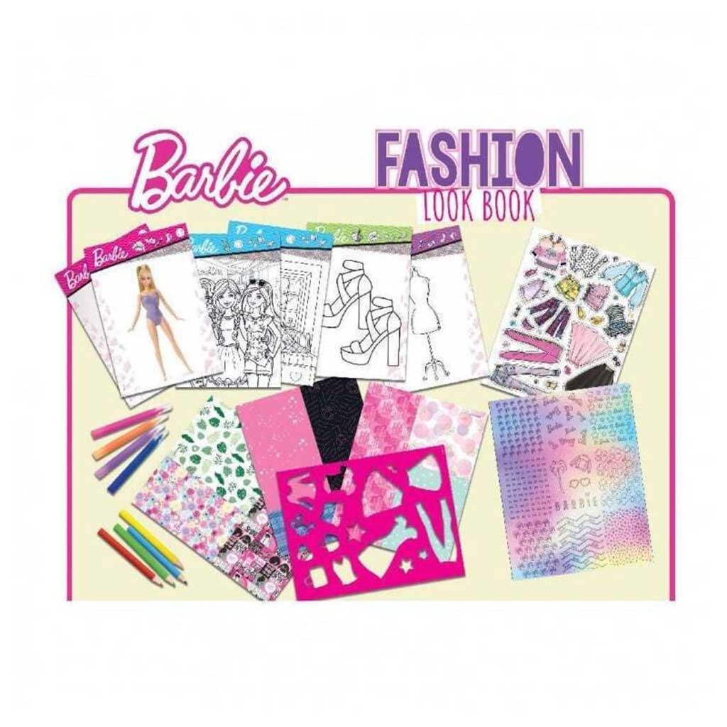 Barbie Modni oblikovalec skicirnik - Lisciani slika 3