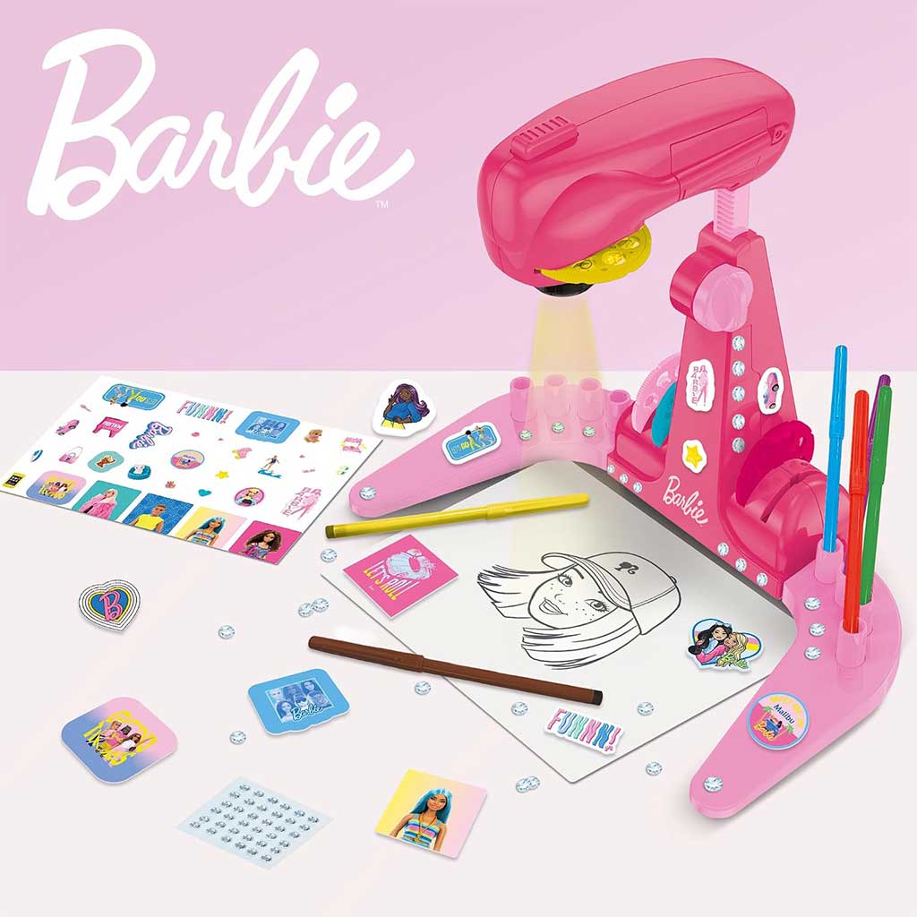 Barbie Projektor barvni set - Lisciani slika 3
