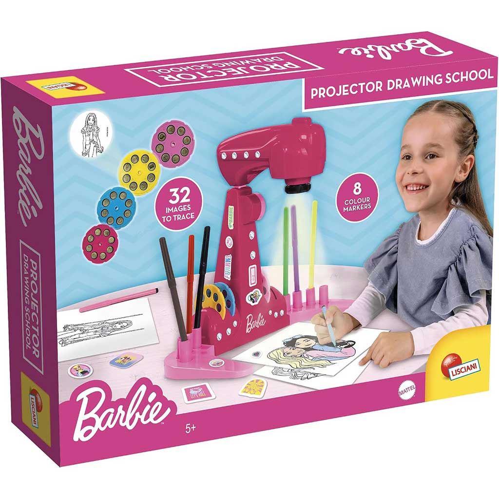 Barbie Projektor barvni set - Lisciani slika 1