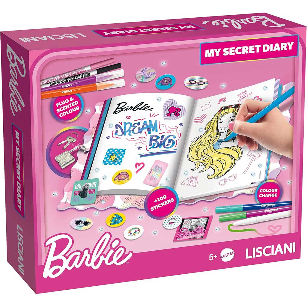 Barbie: Tajni dnevnik s ključavnico - Lisciani slika 1