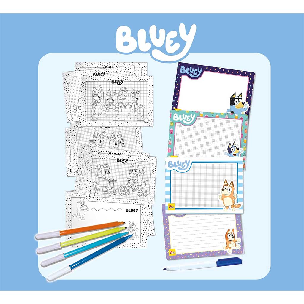 Bluey risarska šola set - Lisciani slika 3