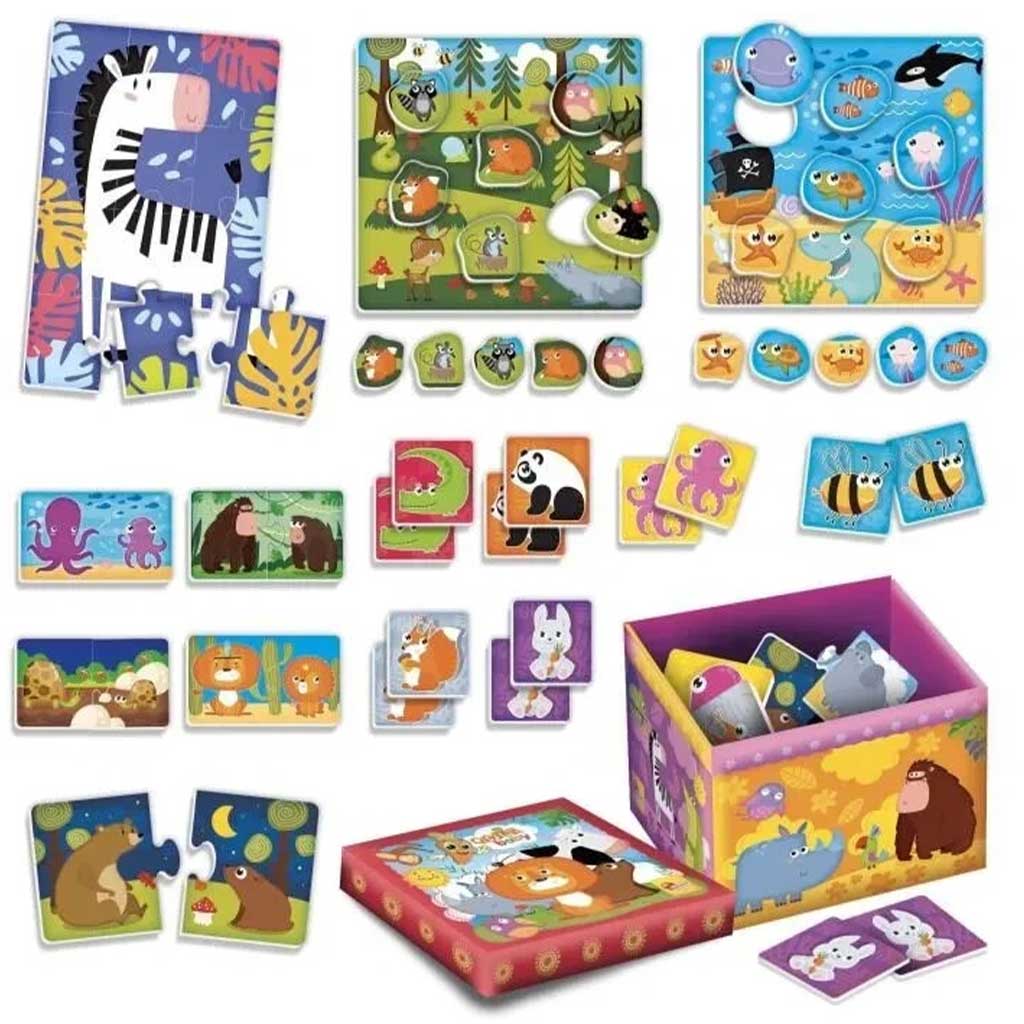 Carotina Baby: Super Box 10 učnih igrač - Lisciani slika 2