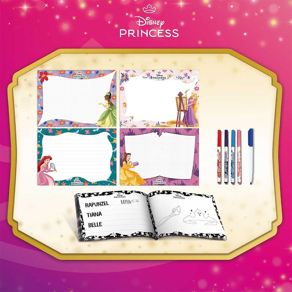 Disney Princeske risarska šola set - Lisciani slika 3