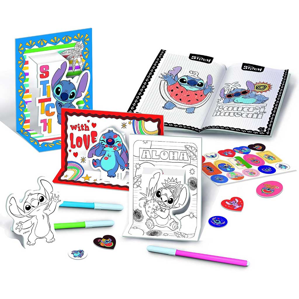 Disney Stitch risarska šola v nahrbtniku - Lisciani slika 2