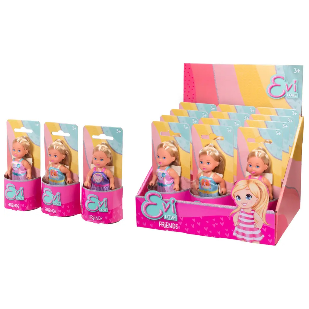 Evi Love: Prijatelji Blond Evi punčka v več različicah 12 cm - Simba Toys slika 1