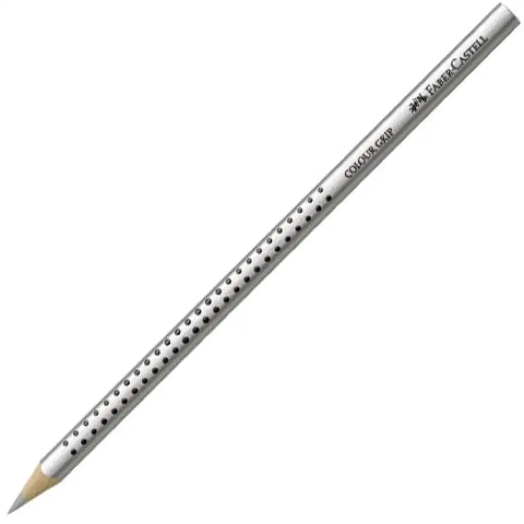 Faber-Castell: Grip '01 barvna svinčnik srebrna slika 1