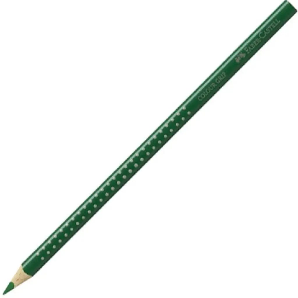 Faber-Castell: Grip '01 barvna svinčnik temno zelena slika 1