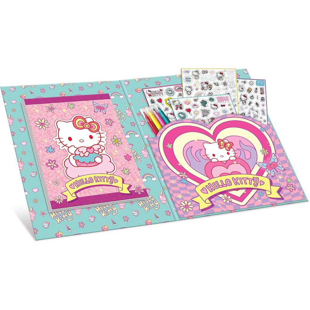 Hello Kitty Barvna knjiga s nalepkami - Lisciani slika 2